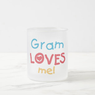 Tasse Givré Gram Loves Me T-shirts et cadeaux