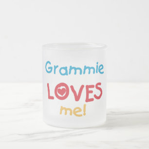 Tasse Givré Grammie m'aime T-shirts et cadeaux