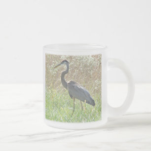 Tasse Givré Grand héron bleu - Ardea herodias