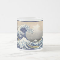 Grande vague au large de Kanagawa et Mont Fuji Mer