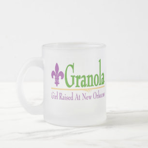 Tasse Givré Granola, Fille Élevée À NOLa