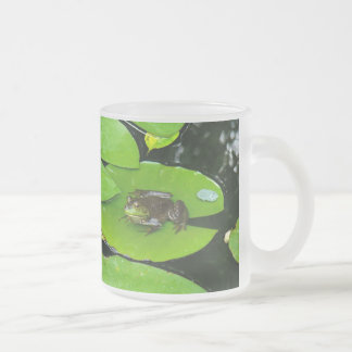 Tasse Givré Grenouille taureau sur Lilypads