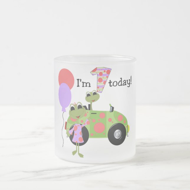 Tasse Givré Grenouilles Mod 1er anniversaire (Centre)