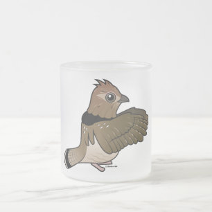 Tasse Givré Grouse de Ruffed (mise en tambour)