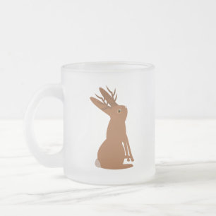 Tasse Givré Halloween Jackalope Trou ou traitement