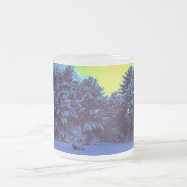 Tasse Givré Hiver hyper de couleur (Centre)