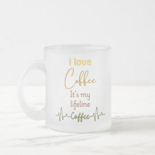 Tasse Givré humour café idée cadeau pour les accros à la caféi