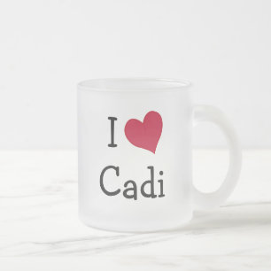 Tasse Givré I Love Cadi