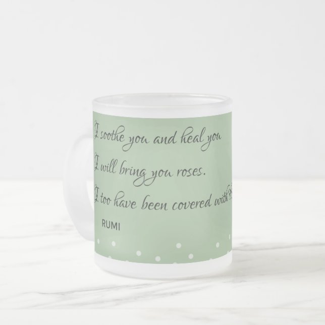 Tasse Givré I Soothe and Heal : Conception de devis inspirée d (Devant gauche)