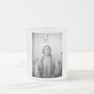 Tasse Givré Icône amérindienne : Sitting Bull, chef Lakota
