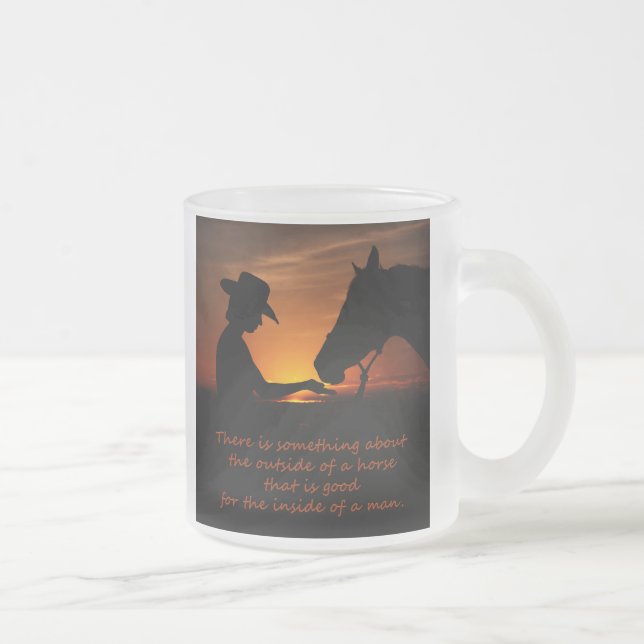 Tasse Givré Il y a quelque chose sur l'extérieur (Droit)