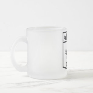 Tasse Givré Ile d'Aruba Design - Verre givré de 10 oz