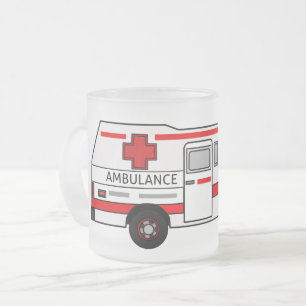 Tasse Givré Illustration d'ambulance