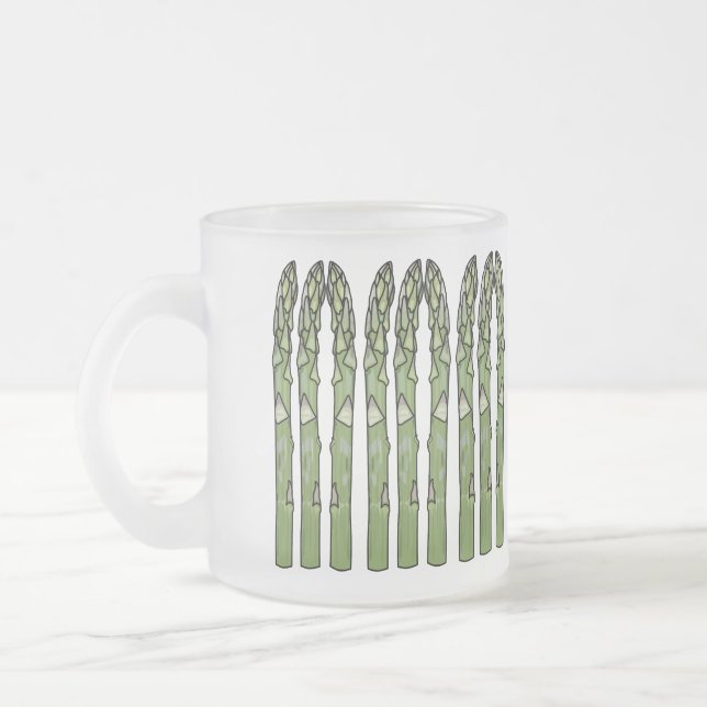 Tasse Givré Illustration d'Asparagus (Gauche)