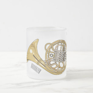 Tasse Givré Illustration de corne française