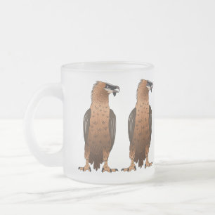Tasse Givré Illustration de dessin animé autour du vautour