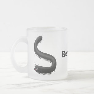 Tasse Givré Illustration de dessin mignon millipede
