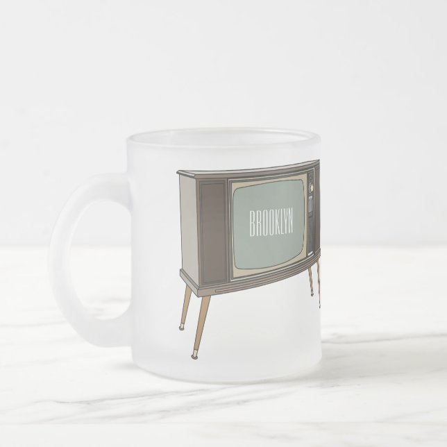Tasse Givré Illustration de dessin télévisé (Gauche)