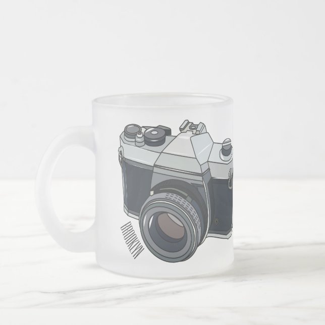 Tasse Givré Illustration de la caméra (Gauche)
