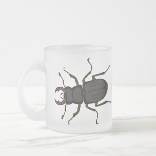 Tasse Givré Illustration de l'insecte du dendroctone du pin