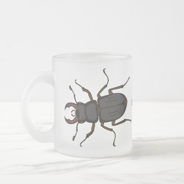 Tasse Givré Illustration de l'insecte du dendroctone du pin (Gauche)