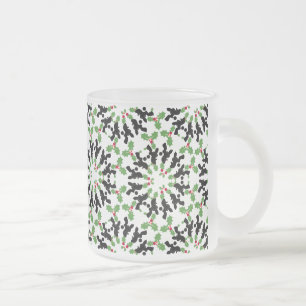Tasse Givré Illustration de motif de caniche personnalisable 