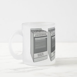 Tasse Givré Illustration de poêle électrique