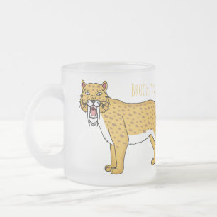Tasse Givré Illustration de tigre à dents de sabre