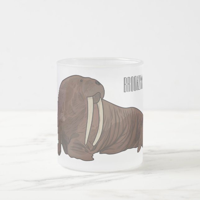 Tasse Givré Illustration de Walrus (Centre)