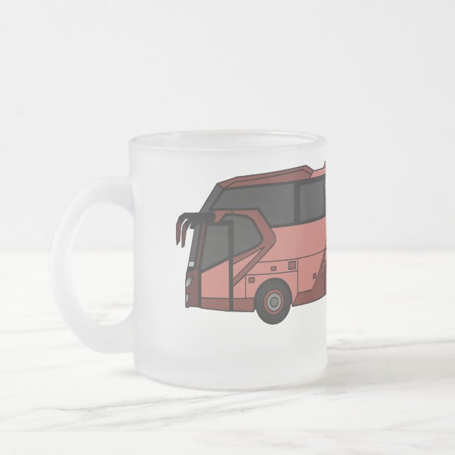 Tasse Givré Illustration du bus (Gauche)