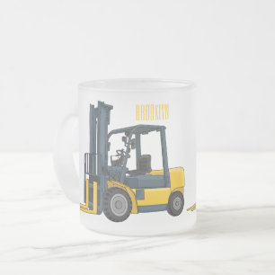 Tasse Givré Illustration du chariot élévateur