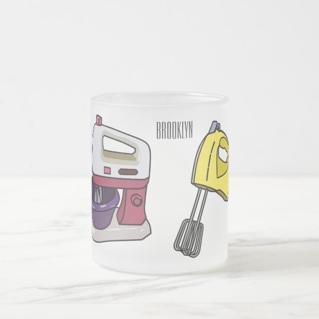 Tasse Givré Illustration du mixer (Centre)