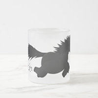 Illustration d'un poney de Shetland mignon