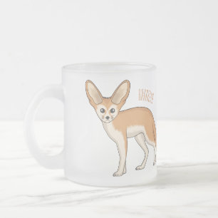 Tasse Givré Illustration Fennec fox