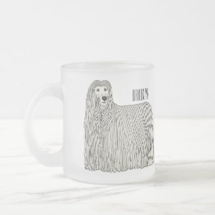 Tasse Givré Illustration Komondor pour chien