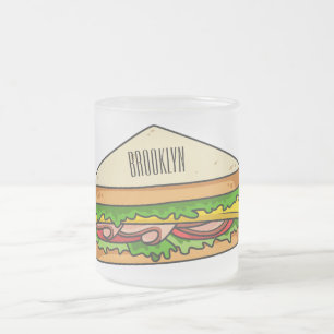Tasse Givré Illustration Sandwich