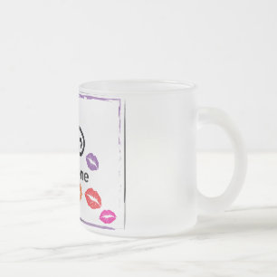 Tasse Givré Illustration Whimsical Colorful KISSES