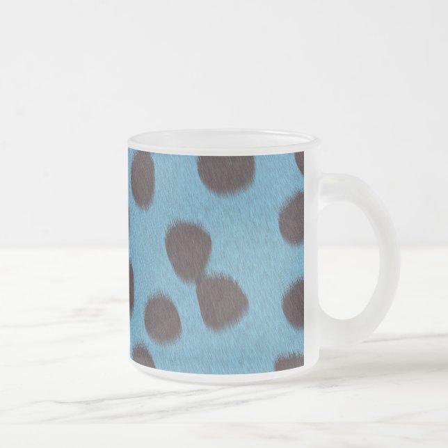 Tasse Givré Impression de la texture de la fourrure de guépard (Droit)