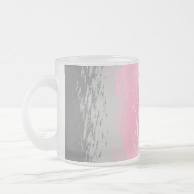 Tasse Givré Indicateur Abstrait de la Fierté de démigirl (Gauche)