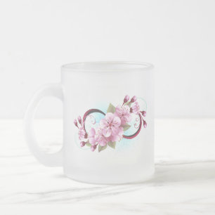 Tasse Givré Infinité avec les fleurs Sakura