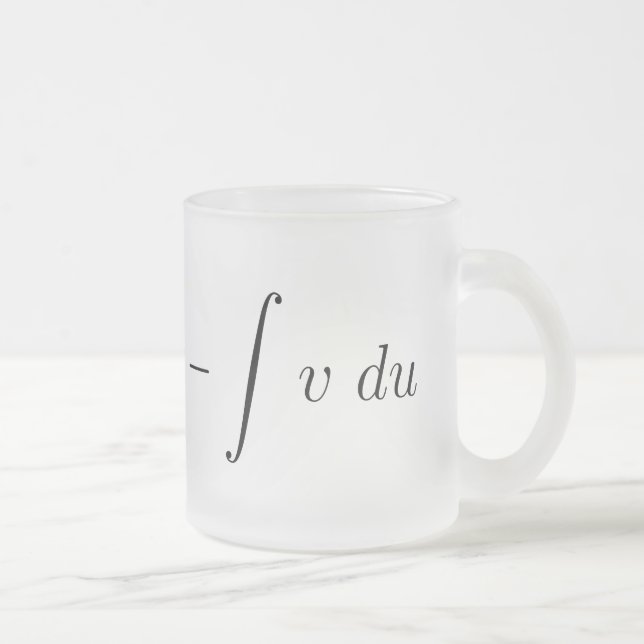 Tasse Givré Intégration par des pièces (Droit)