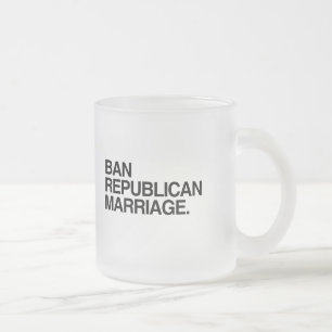 TASSE GIVRÉ INTERDIRE LE MARIAGE RÉPUBLICAIN