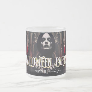 Tasse Givré Invitation de fête d'Halloween – Invitation gothiq