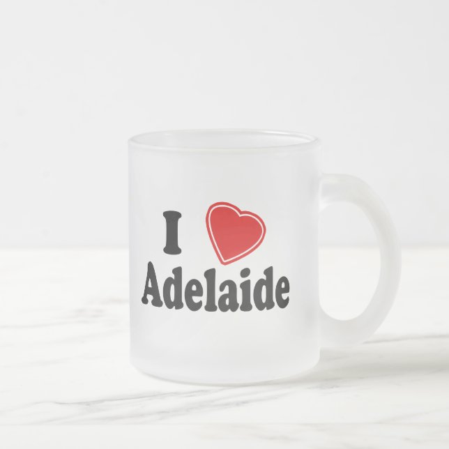 Tasse Givré J'aime Adelaïde (Droit)