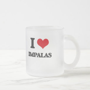 Tasse Givré J'aime des impalas