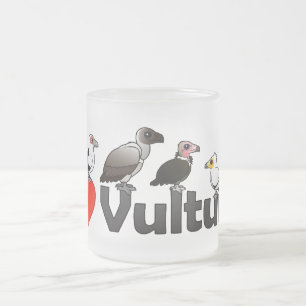 Tasse Givré J'aime des vautours (Afrique)