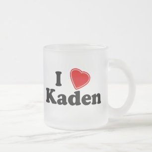 Tasse Givré J'aime Kaden