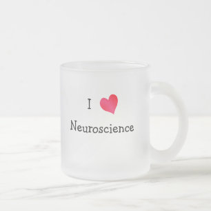 Tasse Givré J'aime la neuroscience