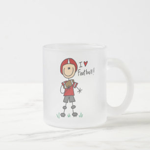 Tasse Givré J'aime le football