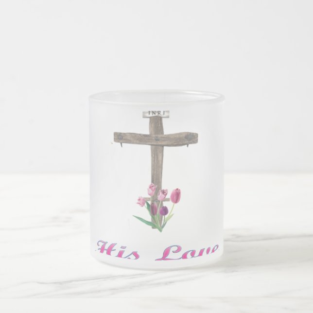 Tasse Givré J'aime les cadeaux de Jésus (Centre)